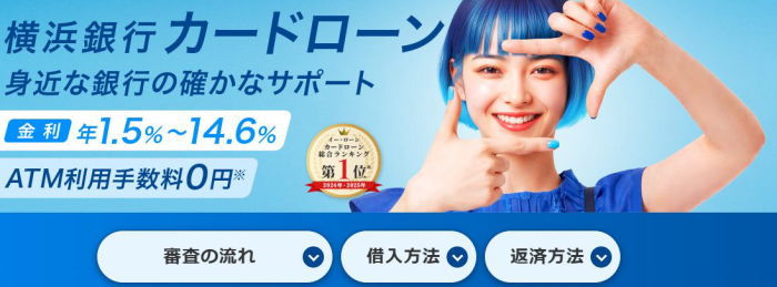 横浜銀行カードローン画像
