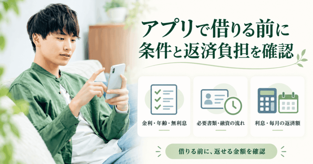 お金が欲しい学生がスマホを触っている画像